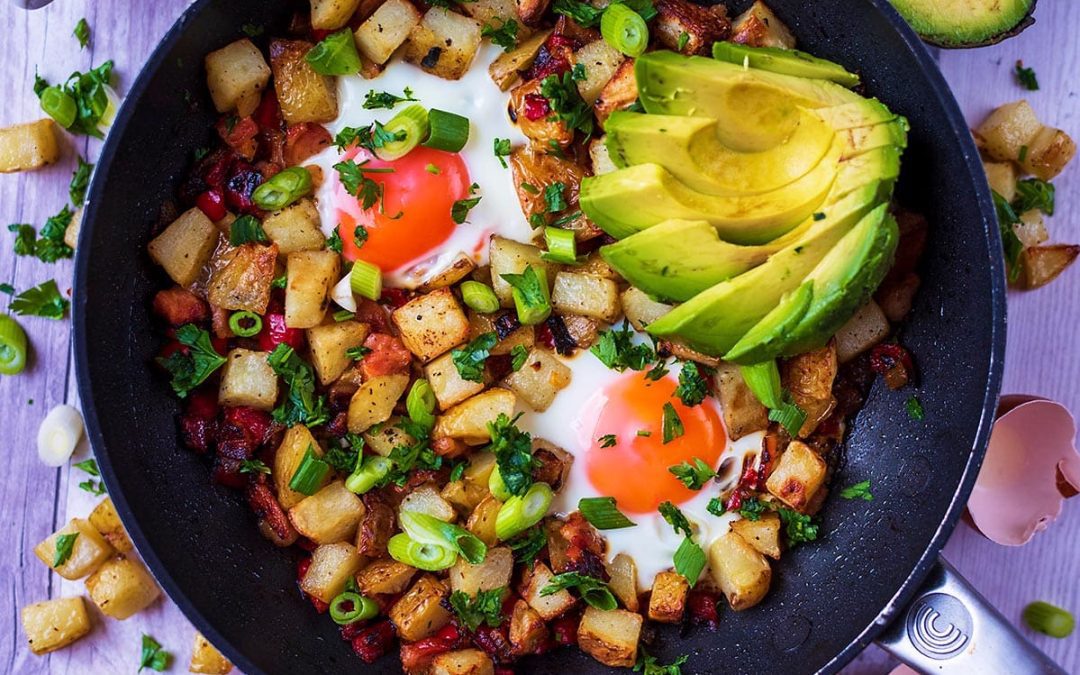Low FODMAP Skillet Weekend Hash