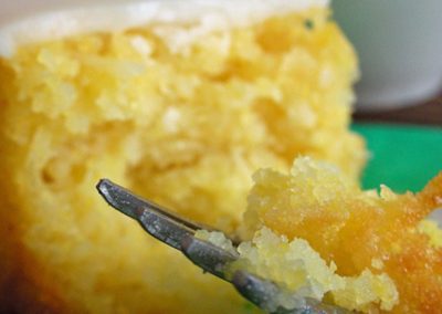 Low FODMAP Lemon Polenta Cake