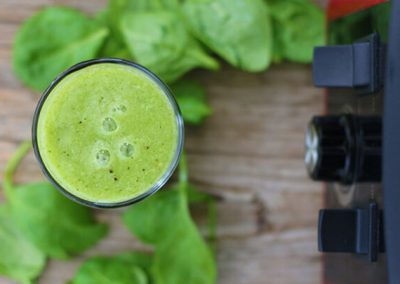Low FODMAP tropical green smoothie