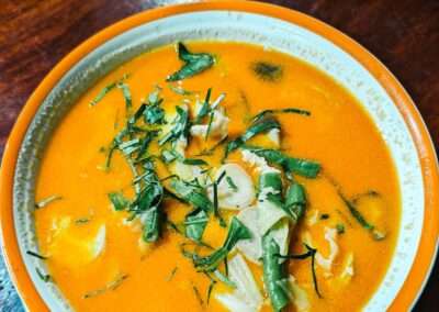 Low FODMAP Cod and Tomato Broth