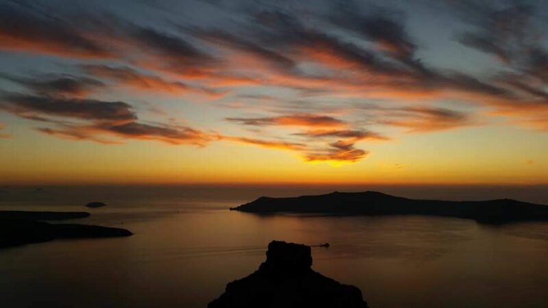 Pic showing sunset on holiday with IBS