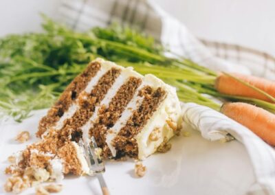 Low FODMAP Carrot Cake