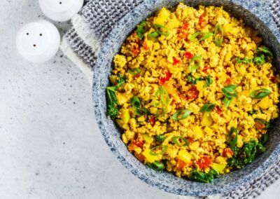 Low FODMAP Scrambled Tofu