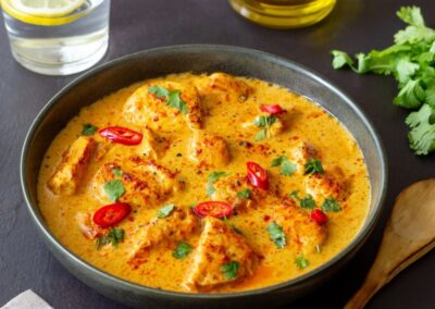 Low FODMAP Coconut & Lime Fish Soup